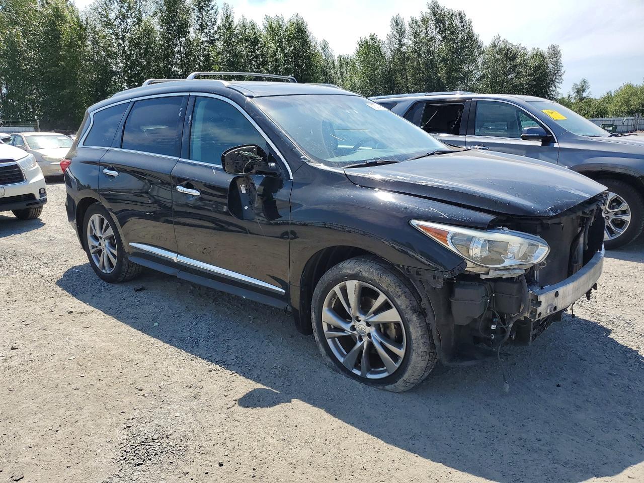 2013 Infiniti Jx35 Base Black vin: 5N1AL0MM9DC327327