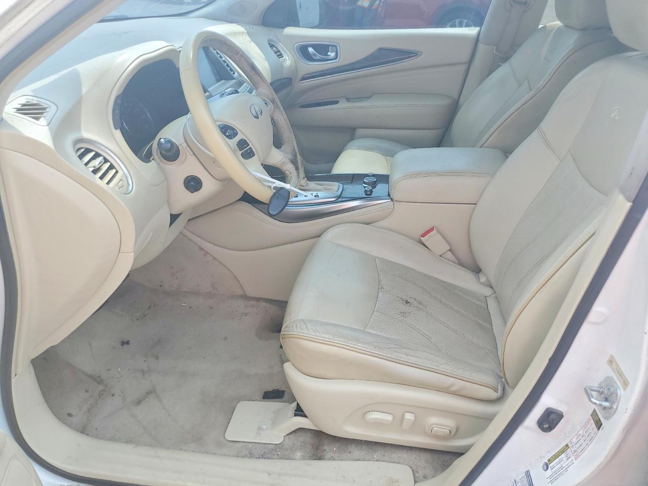 2013 Infiniti Jx35 Base White vin: 5N1AL0MM9DC338506