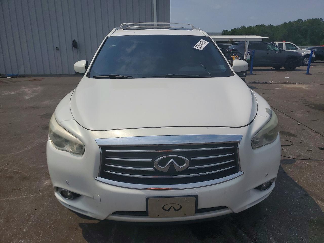 2013 Infiniti Jx35 Base White vin: 5N1AL0MM9DC338506
