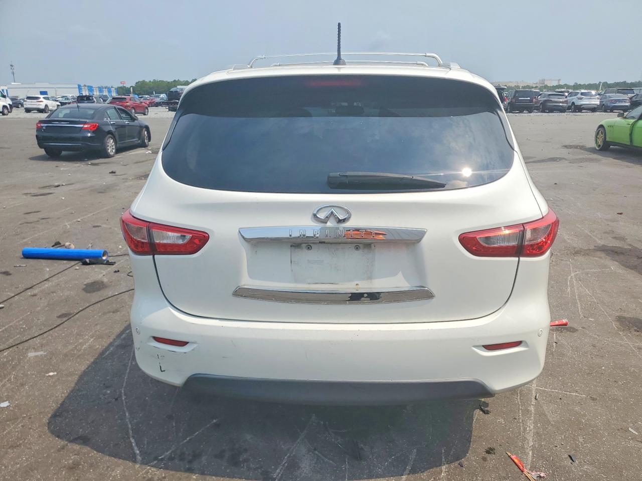 2013 Infiniti Jx35 Base White vin: 5N1AL0MM9DC338506