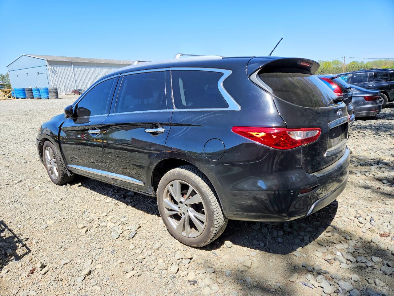 2013 Infiniti Jx35 Base Black vin: 5N1AL0MM9DC342989