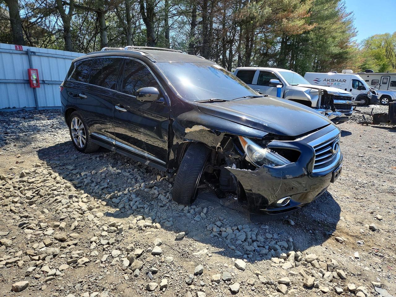 2013 Infiniti Jx35 Base Black vin: 5N1AL0MM9DC342989