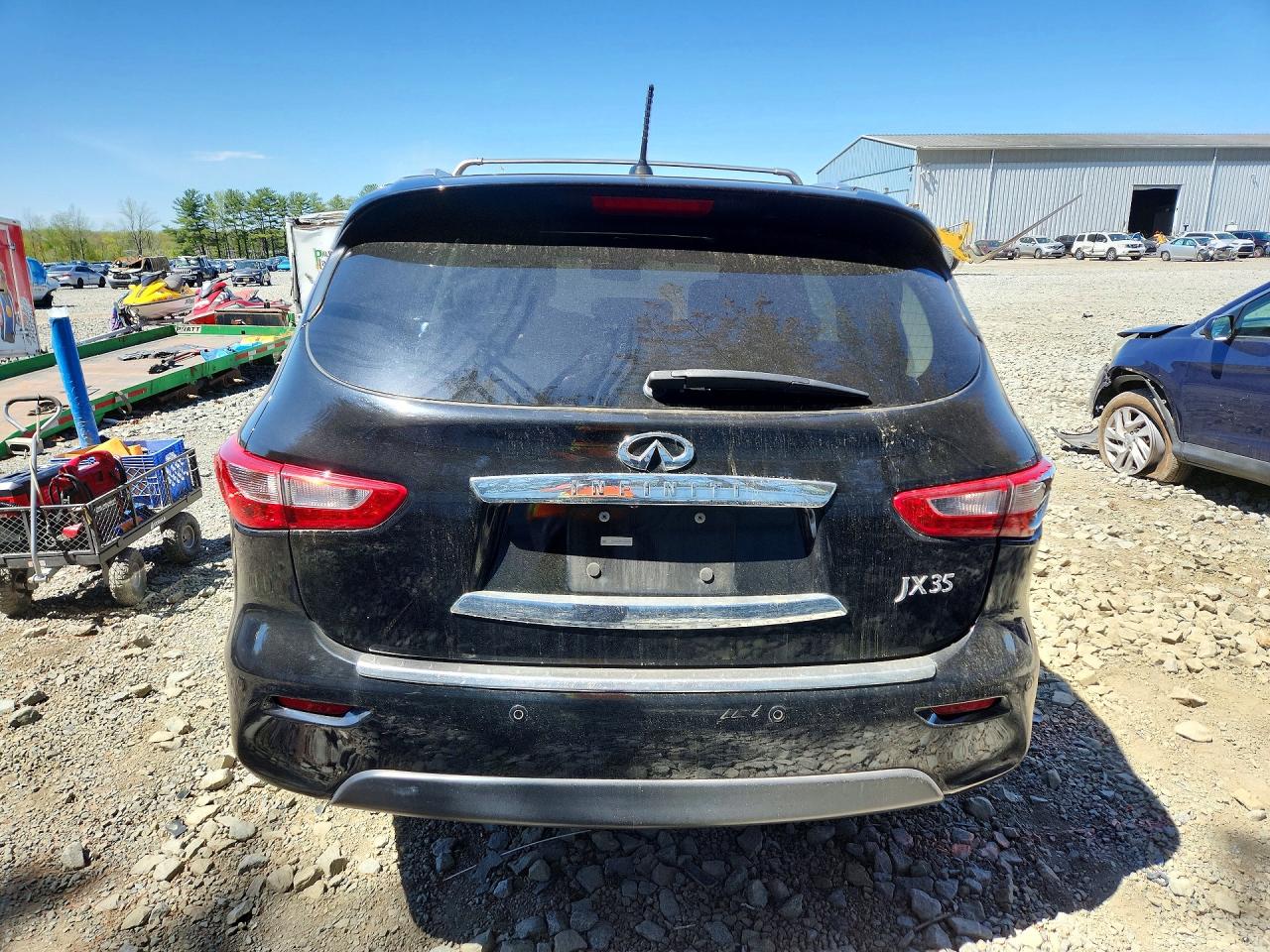 2013 Infiniti Jx35 Base Black vin: 5N1AL0MM9DC342989