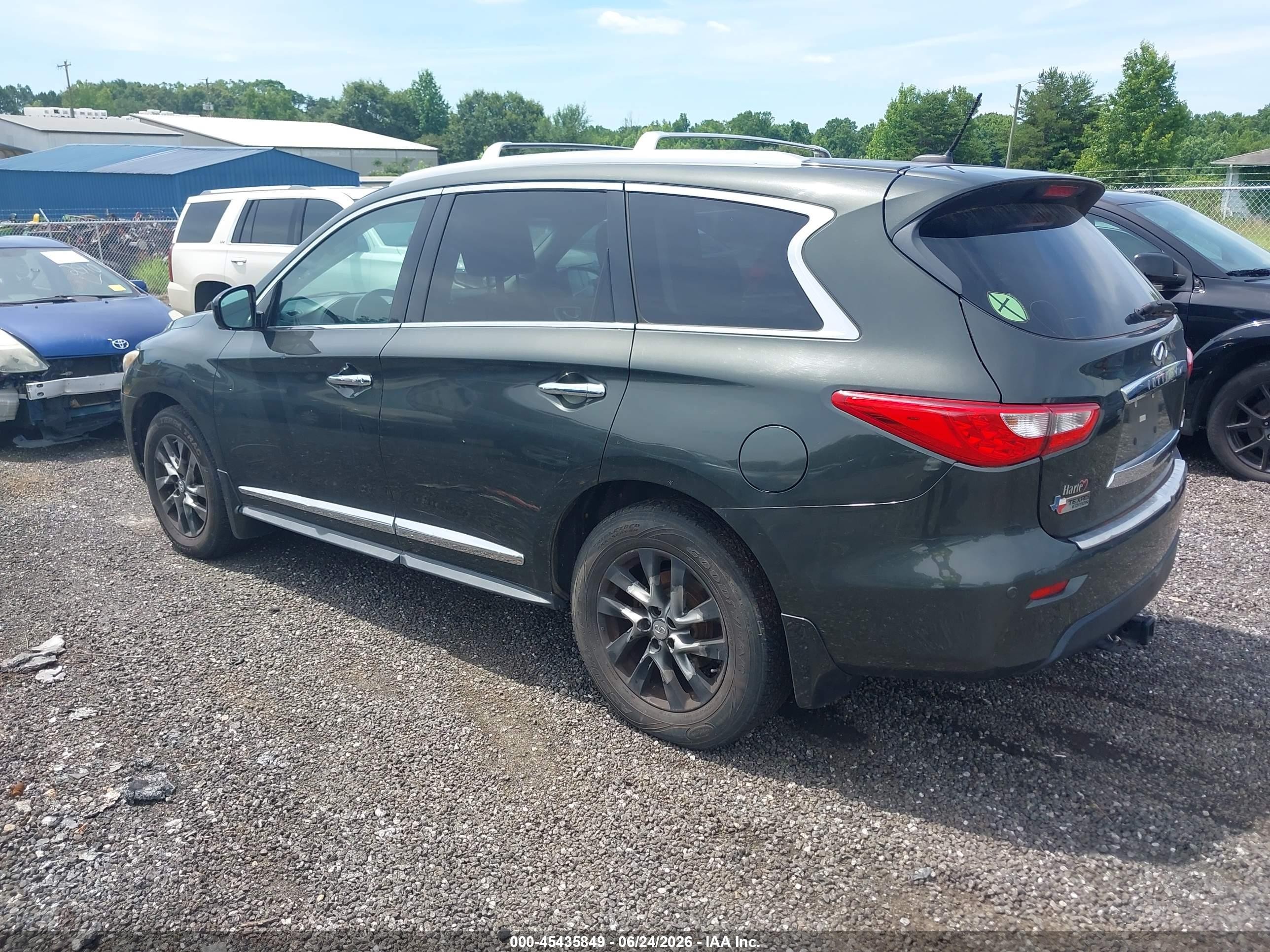 2013 Infiniti Jx35   Gray vin: 5N1AL0MM9DC348744