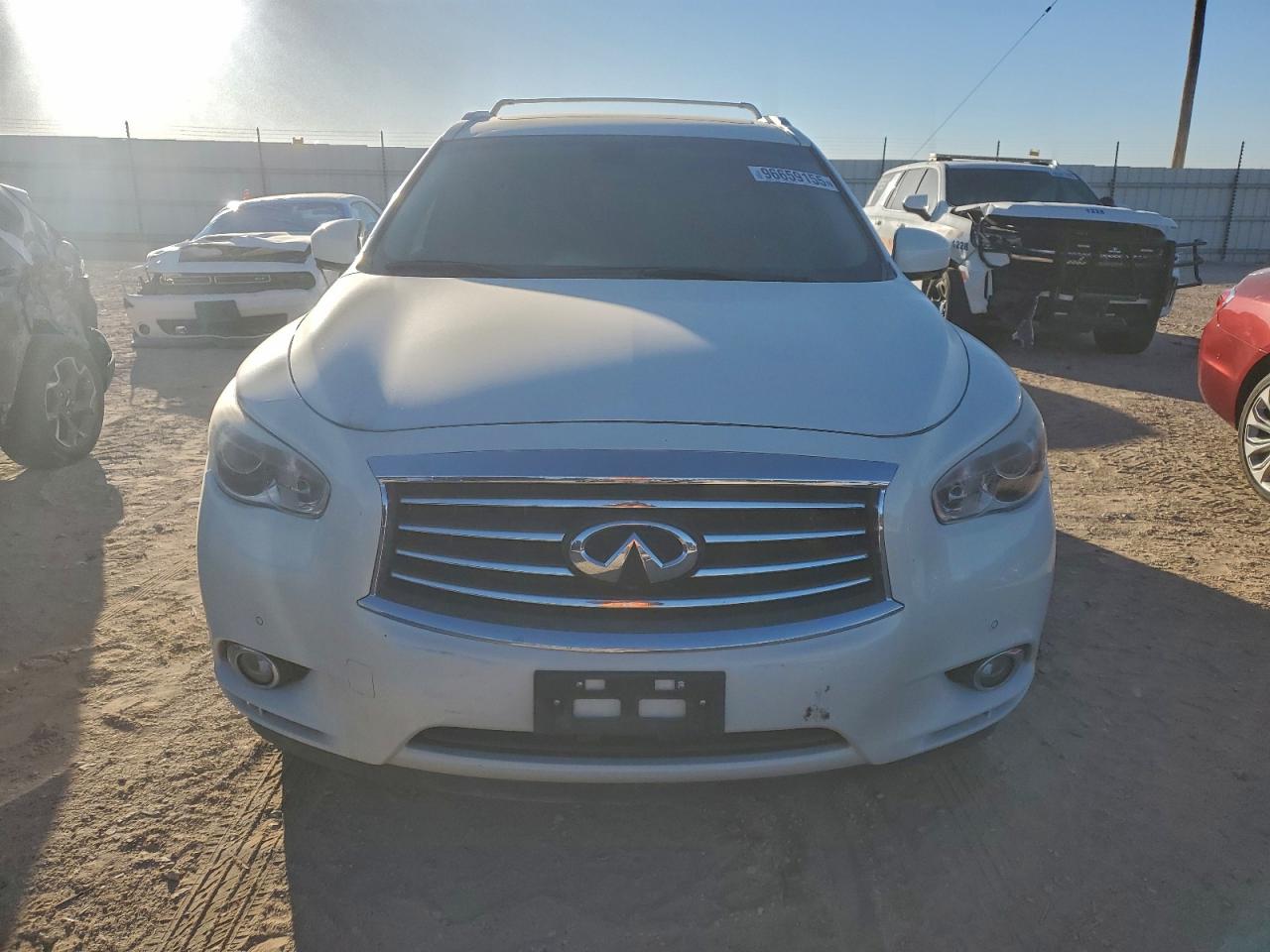 2013 Infiniti Jx35 White vin: 5N1AL0MM9DC350574