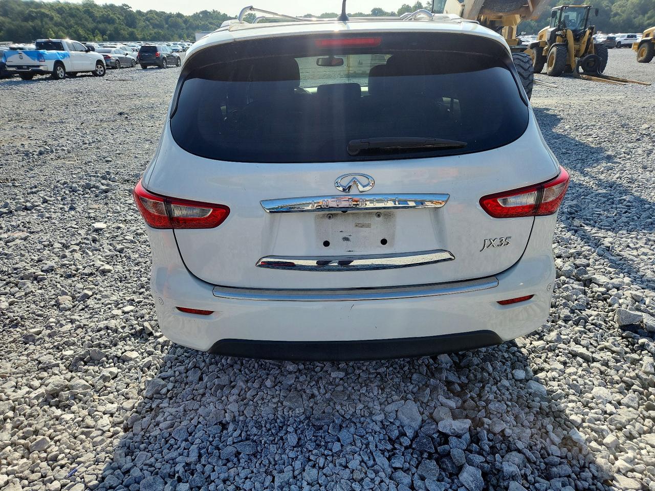 2013 Infiniti Jx35 Base White vin: 5N1AL0MM9DC351921
