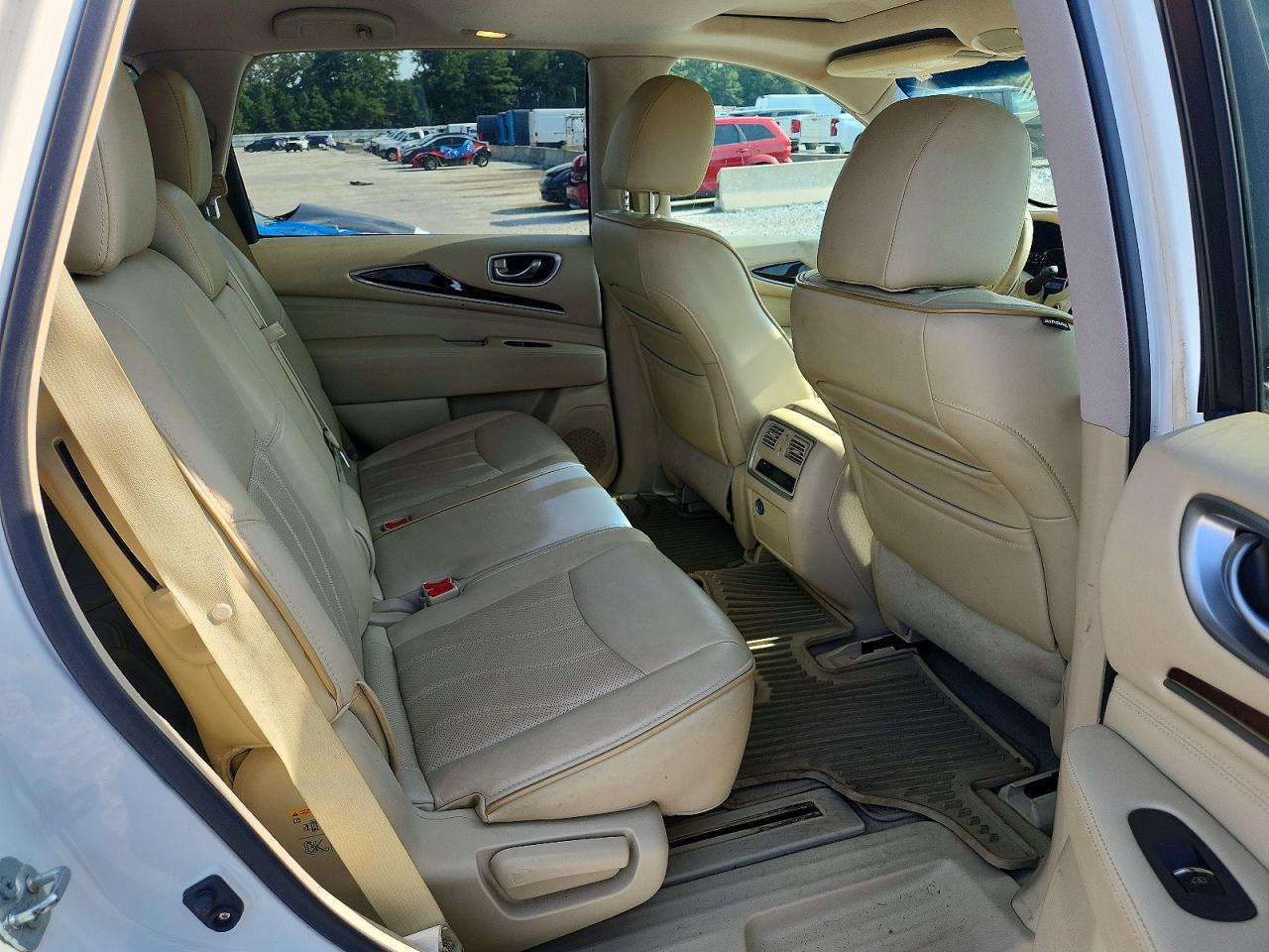 2013 Infiniti Jx35 Base White vin: 5N1AL0MM9DC351921