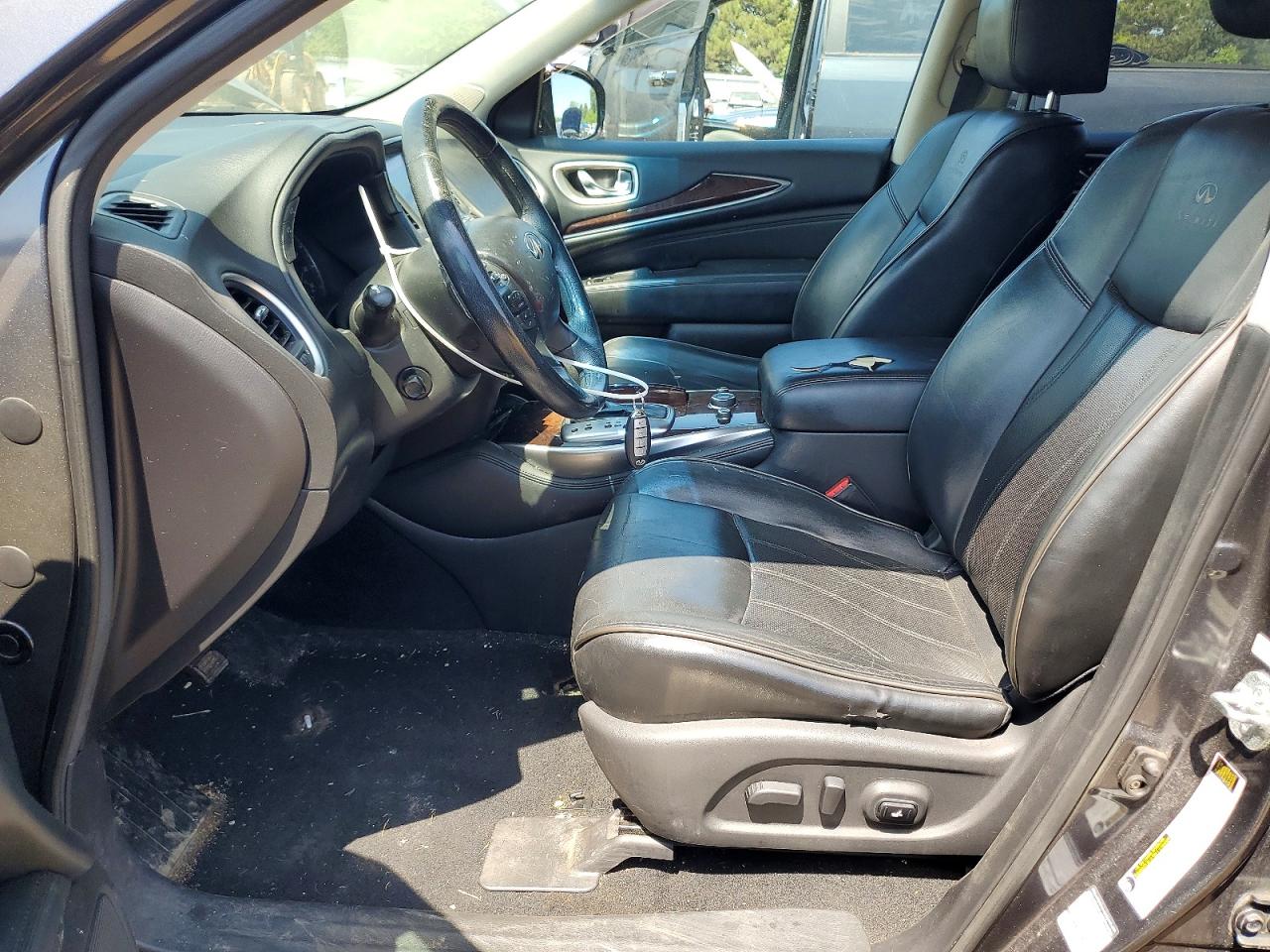 2013 Infiniti Jx35 Base Gray vin: 5N1AL0MM9DC352051