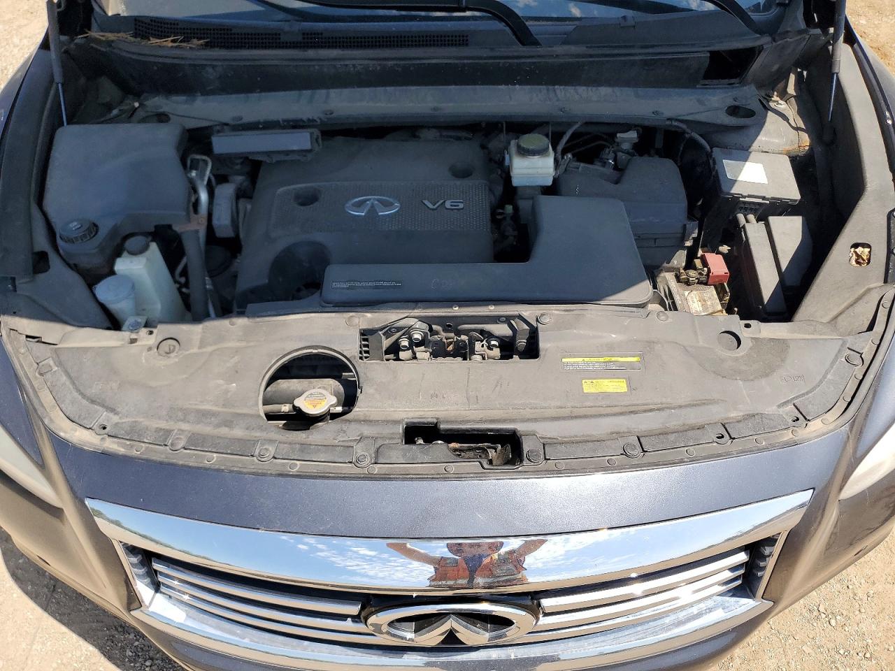 2013 Infiniti Jx35 Base Gray vin: 5N1AL0MM9DC352051