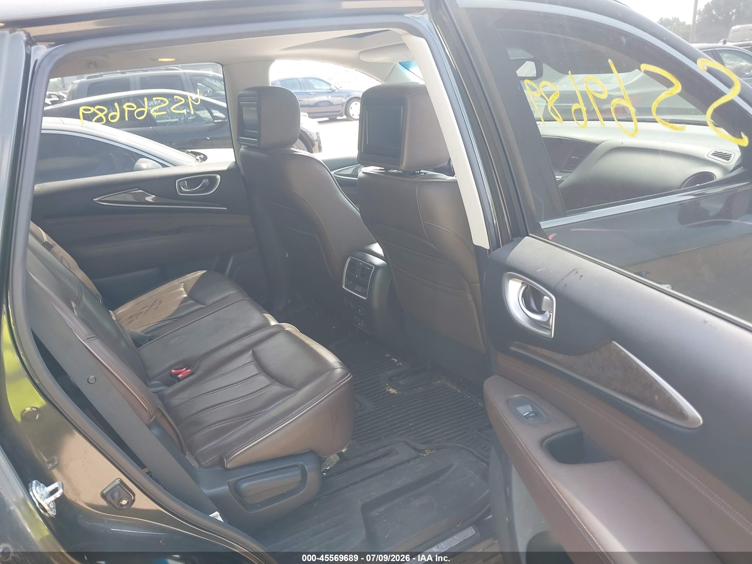2014 Infiniti Qx60   Gray vin: 5N1AL0MM9EC508560