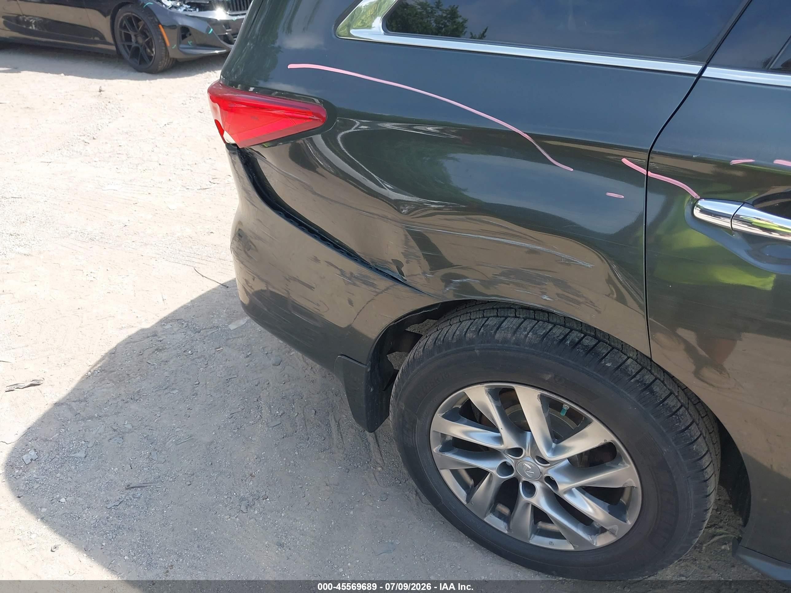 2014 Infiniti Qx60   Gray vin: 5N1AL0MM9EC508560