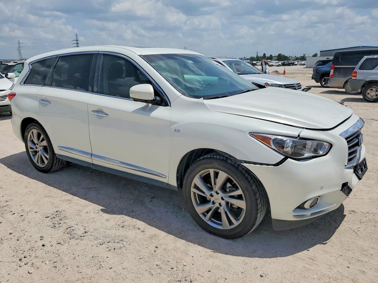 2014 Infiniti Qx60 Base Белый vin: 5N1AL0MM9EC516268