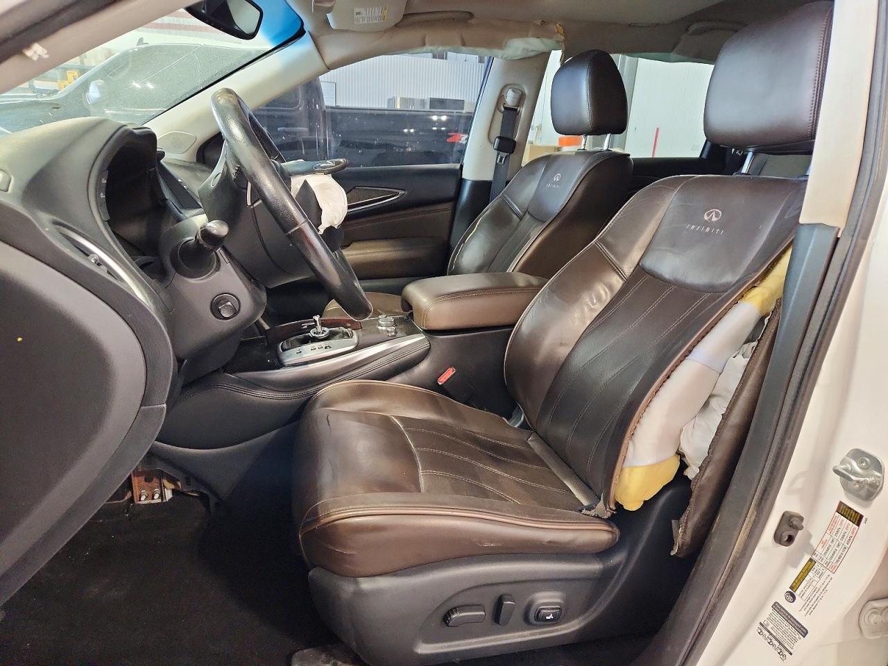 2014 Infiniti Qx60 Base White vin: 5N1AL0MM9EC520658