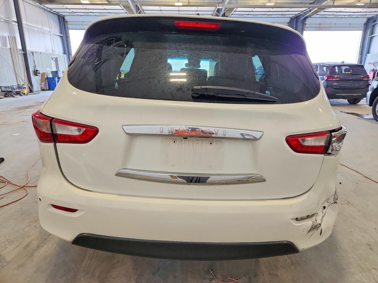 2014 Infiniti Qx60 Base White vin: 5N1AL0MM9EC520658