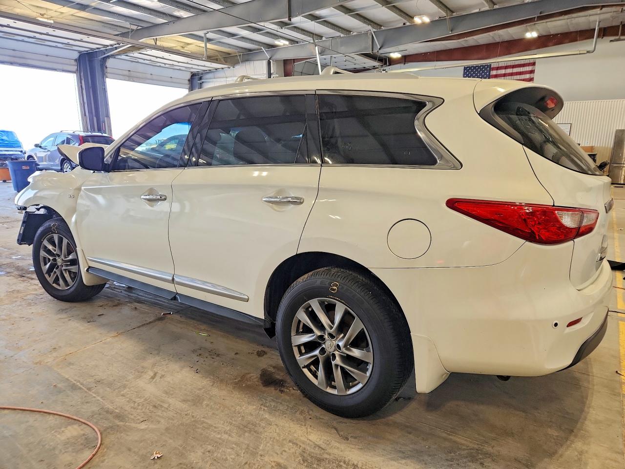 2014 Infiniti Qx60 Base White vin: 5N1AL0MM9EC520658