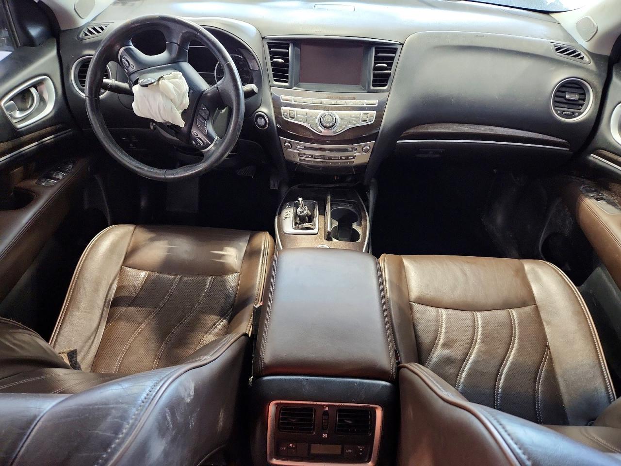 2014 Infiniti Qx60 Base White vin: 5N1AL0MM9EC520658