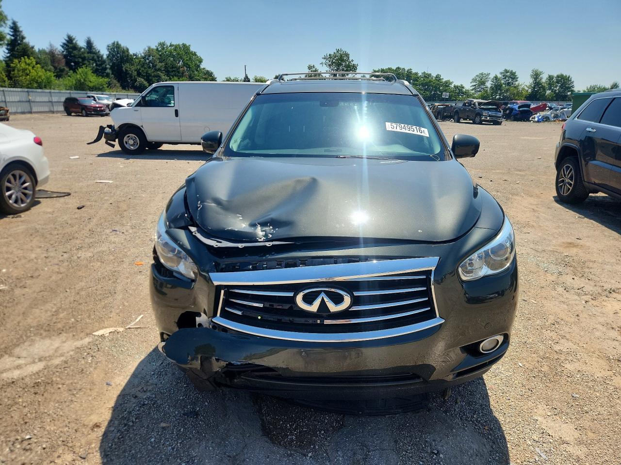 2014 Infiniti Qx60 Base Угольный vin: 5N1AL0MM9EC522815
