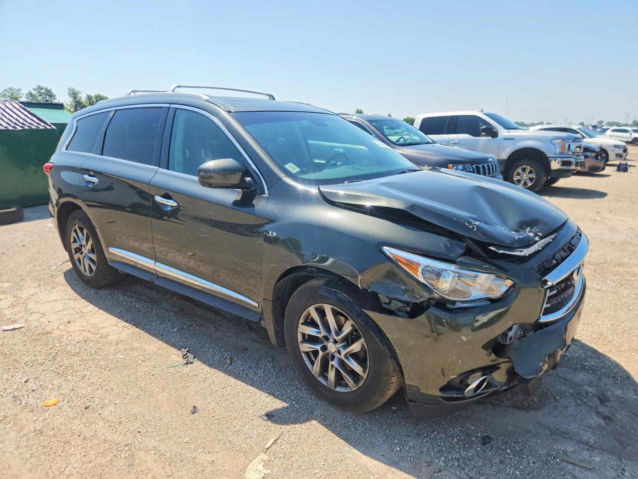 2014 Infiniti Qx60 Base Угольный vin: 5N1AL0MM9EC522815