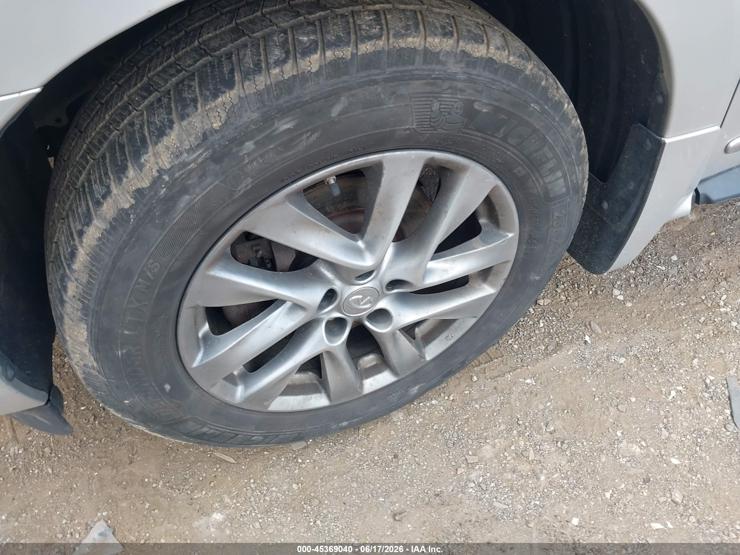 2014 Infiniti Qx60   Silver vin: 5N1AL0MM9EC543745