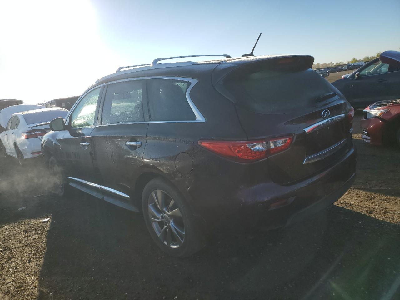2014 Infiniti Qx60 Maroon vin: 5N1AL0MM9EC553756