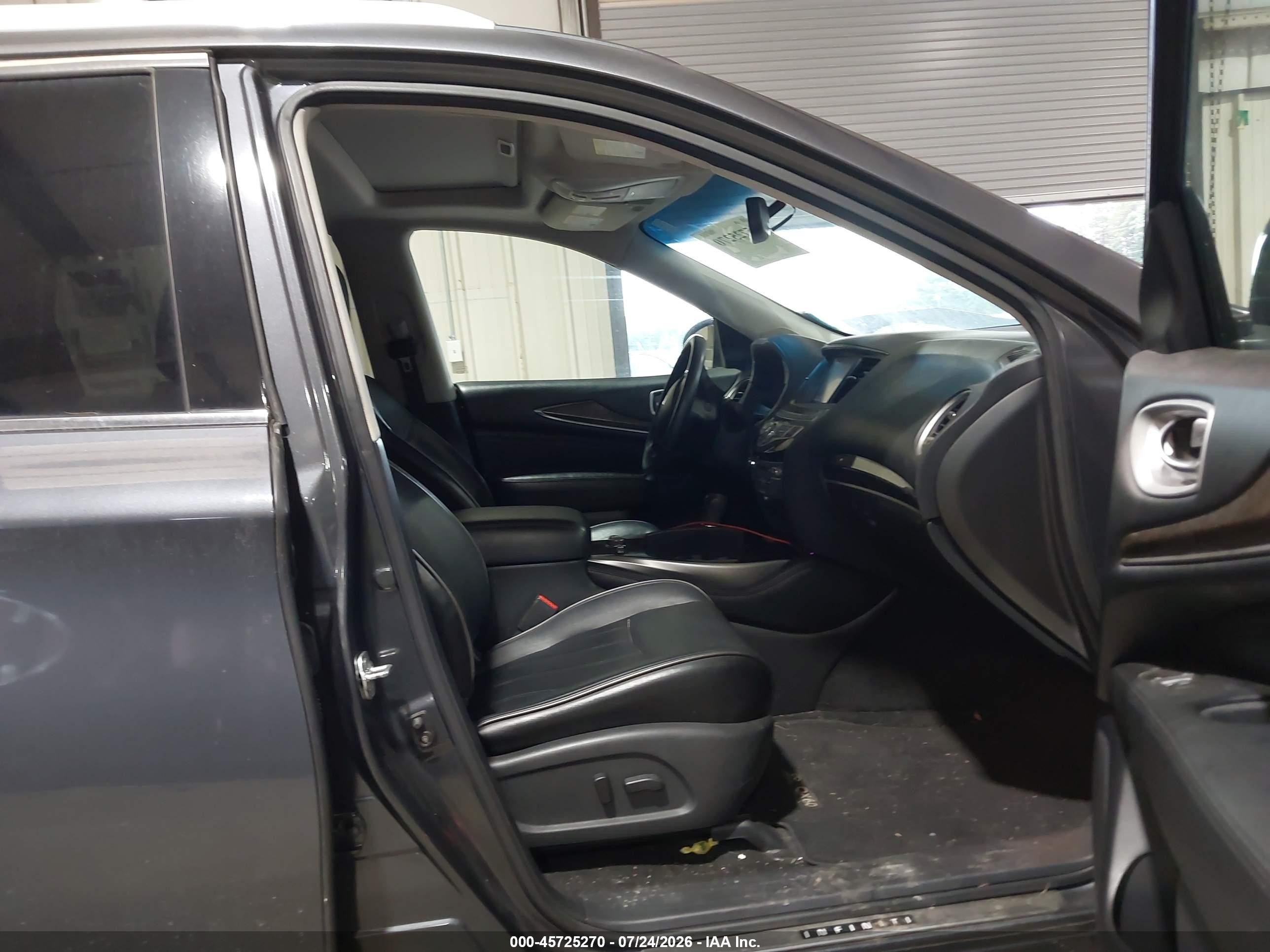 2014 Infiniti Qx60   Gray vin: 5N1AL0MM9EC555507