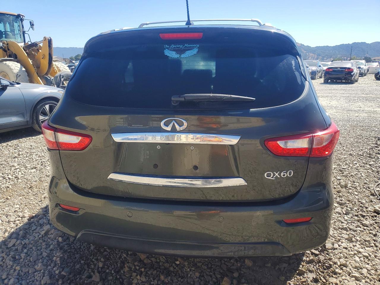 2015 Infiniti Qx60 Base Green vin: 5N1AL0MM9FC509581