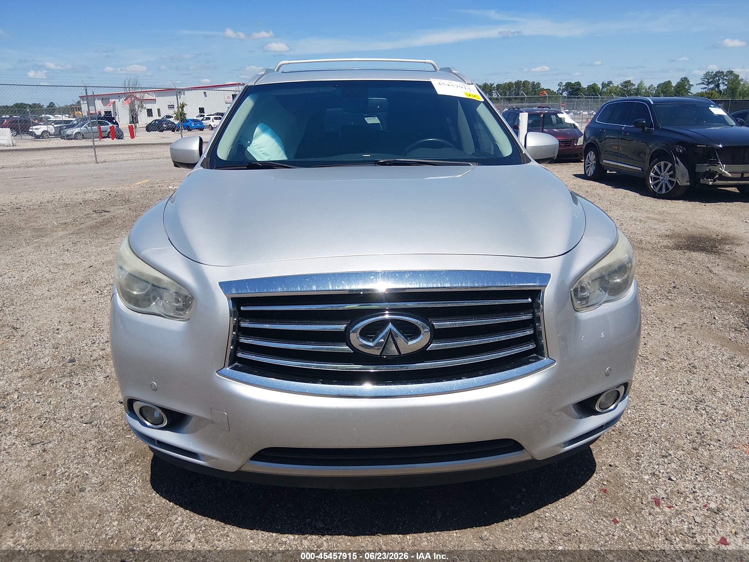 2015 Infiniti Qx60 Gray vin: 5N1AL0MM9FC511864