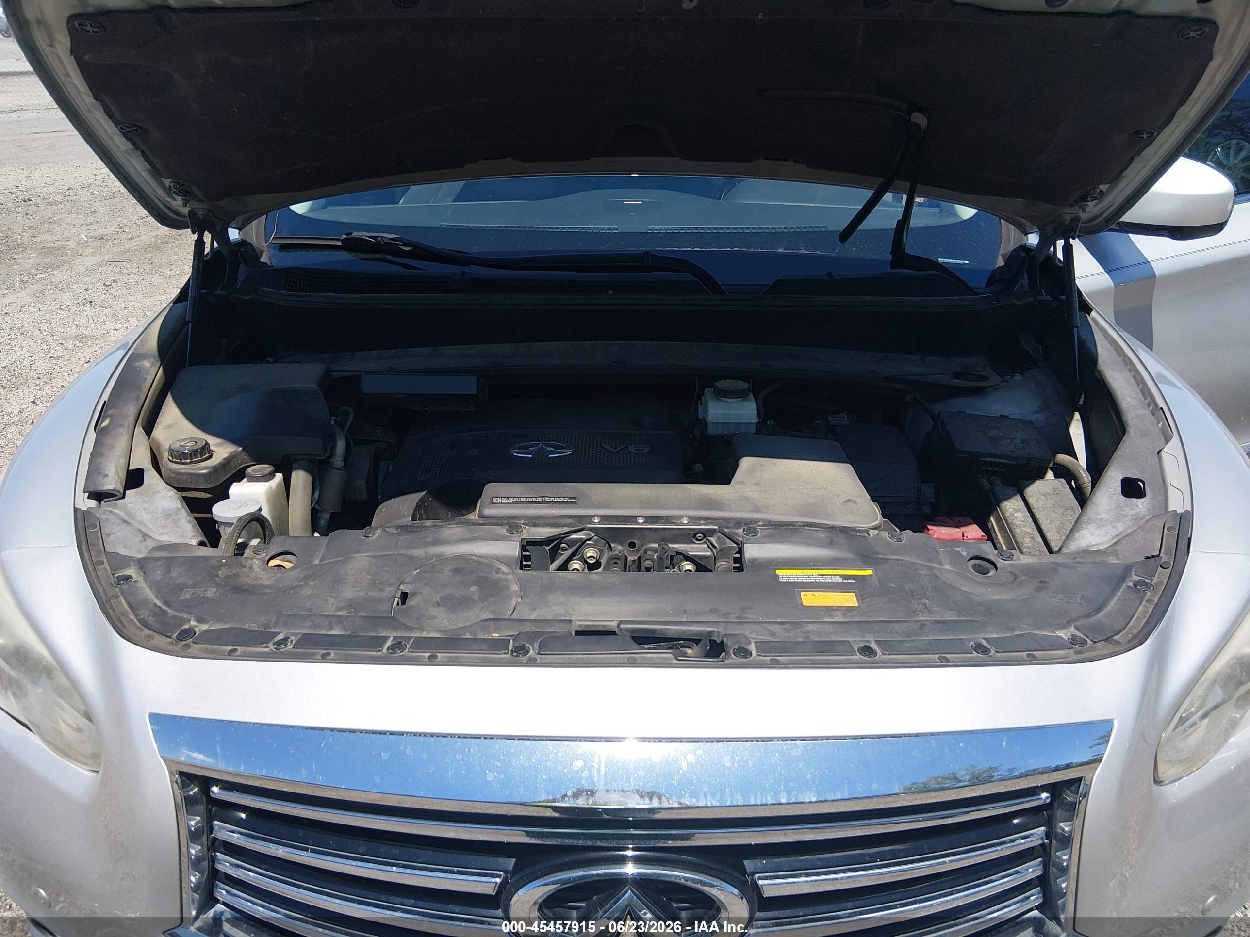 2015 Infiniti Qx60 Gray vin: 5N1AL0MM9FC511864