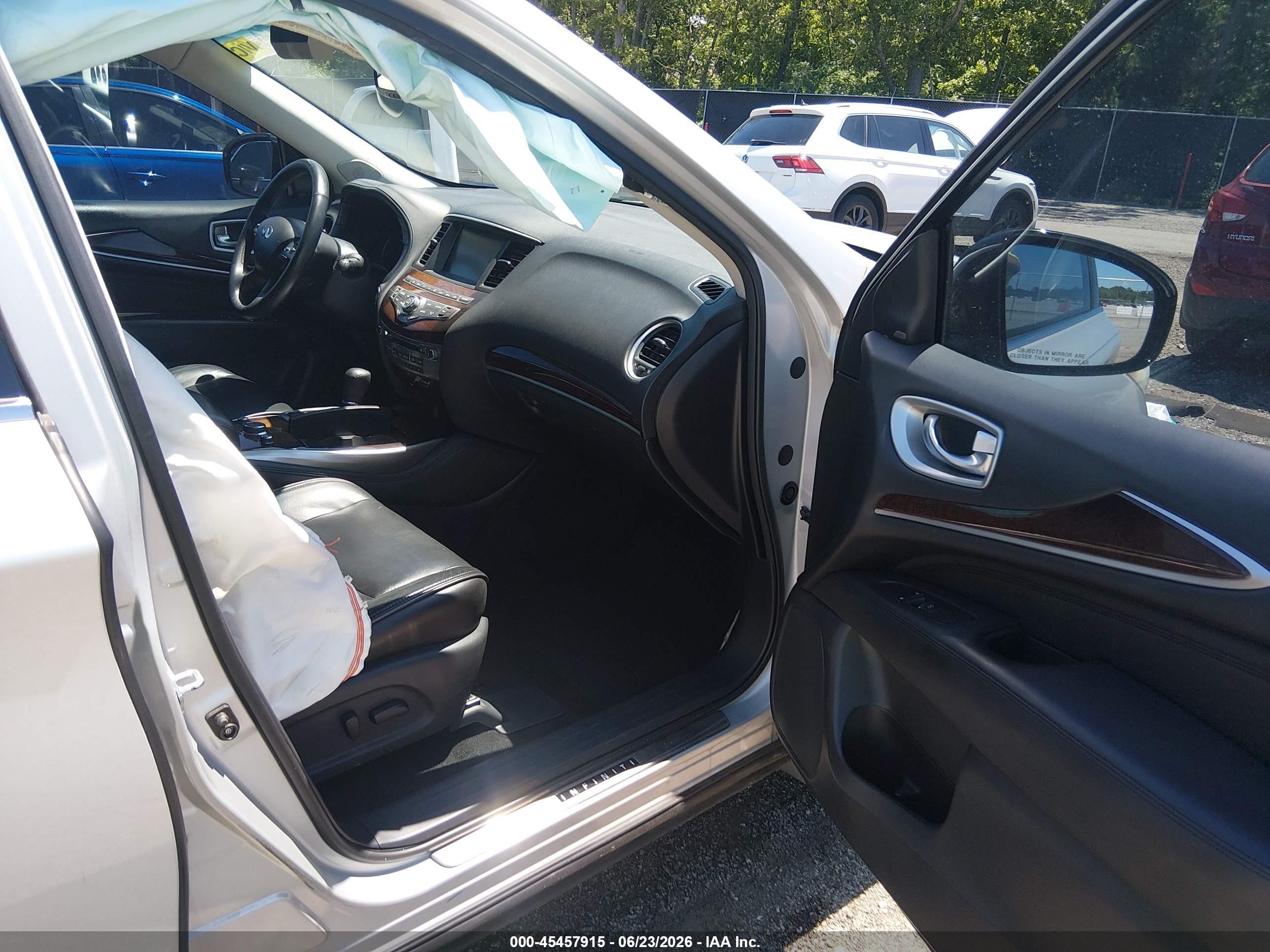 2015 Infiniti Qx60 Gray vin: 5N1AL0MM9FC511864