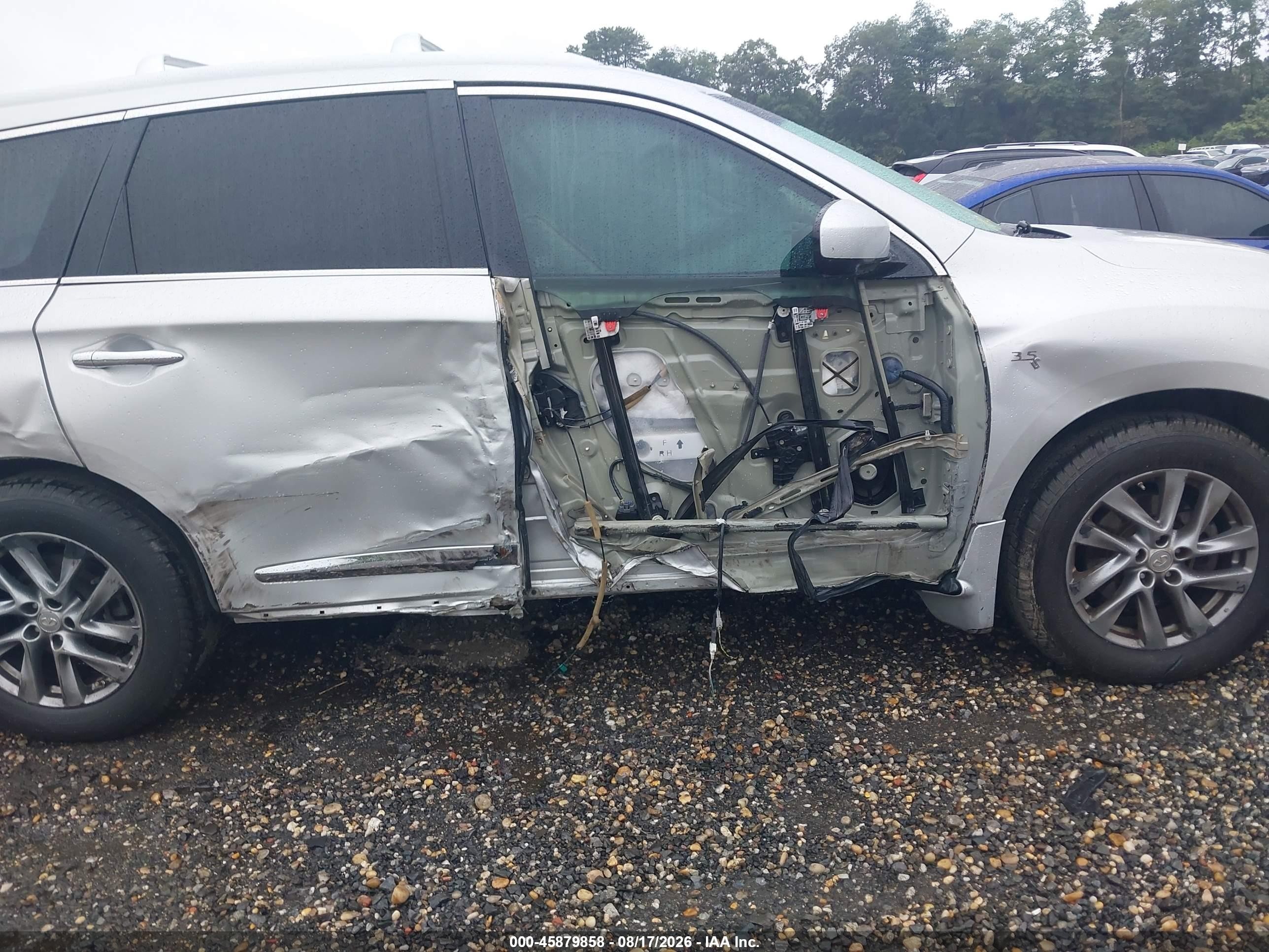 2015 Infiniti Qx60   Silver vin: 5N1AL0MM9FC511945