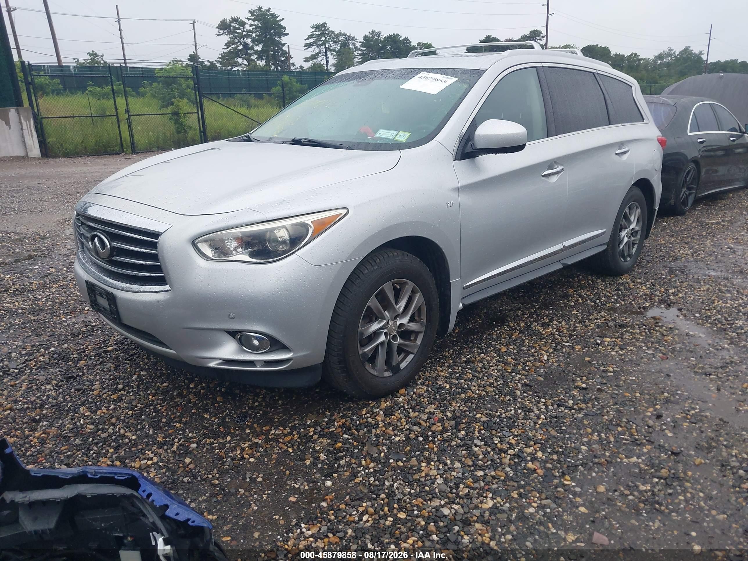 2015 Infiniti Qx60   Silver vin: 5N1AL0MM9FC511945