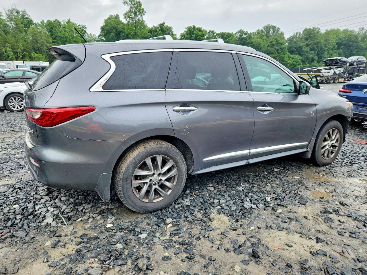 2015 Infiniti Qx60 Base Gray vin: 5N1AL0MM9FC512576
