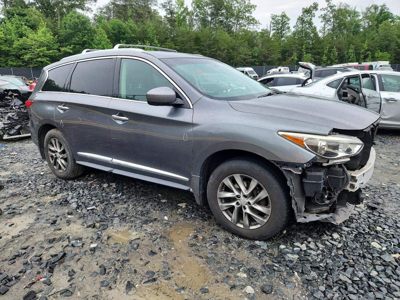 2015 Infiniti Qx60 Base Gray vin: 5N1AL0MM9FC512576