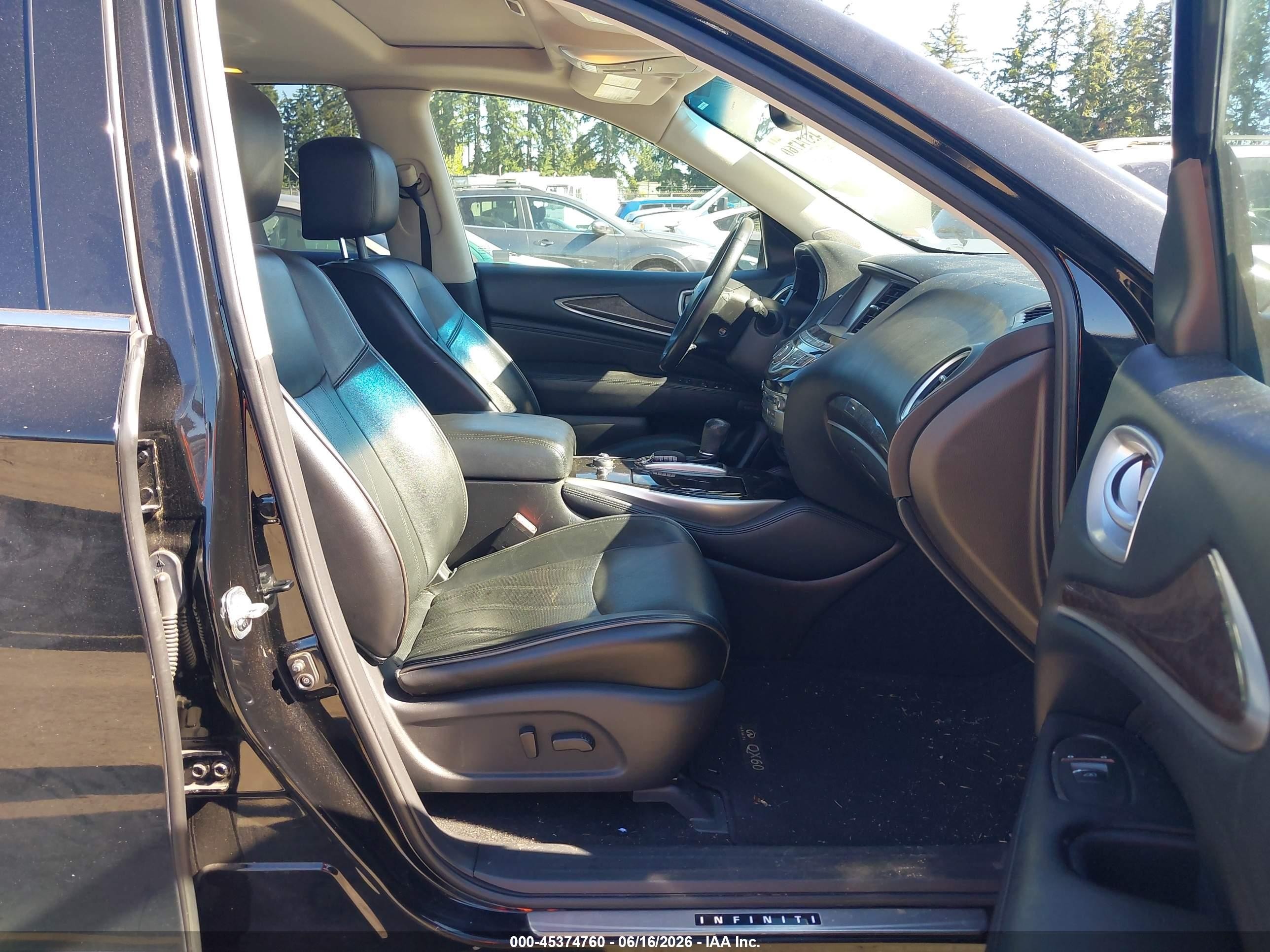 2015 Infiniti Qx60   Black vin: 5N1AL0MM9FC513162