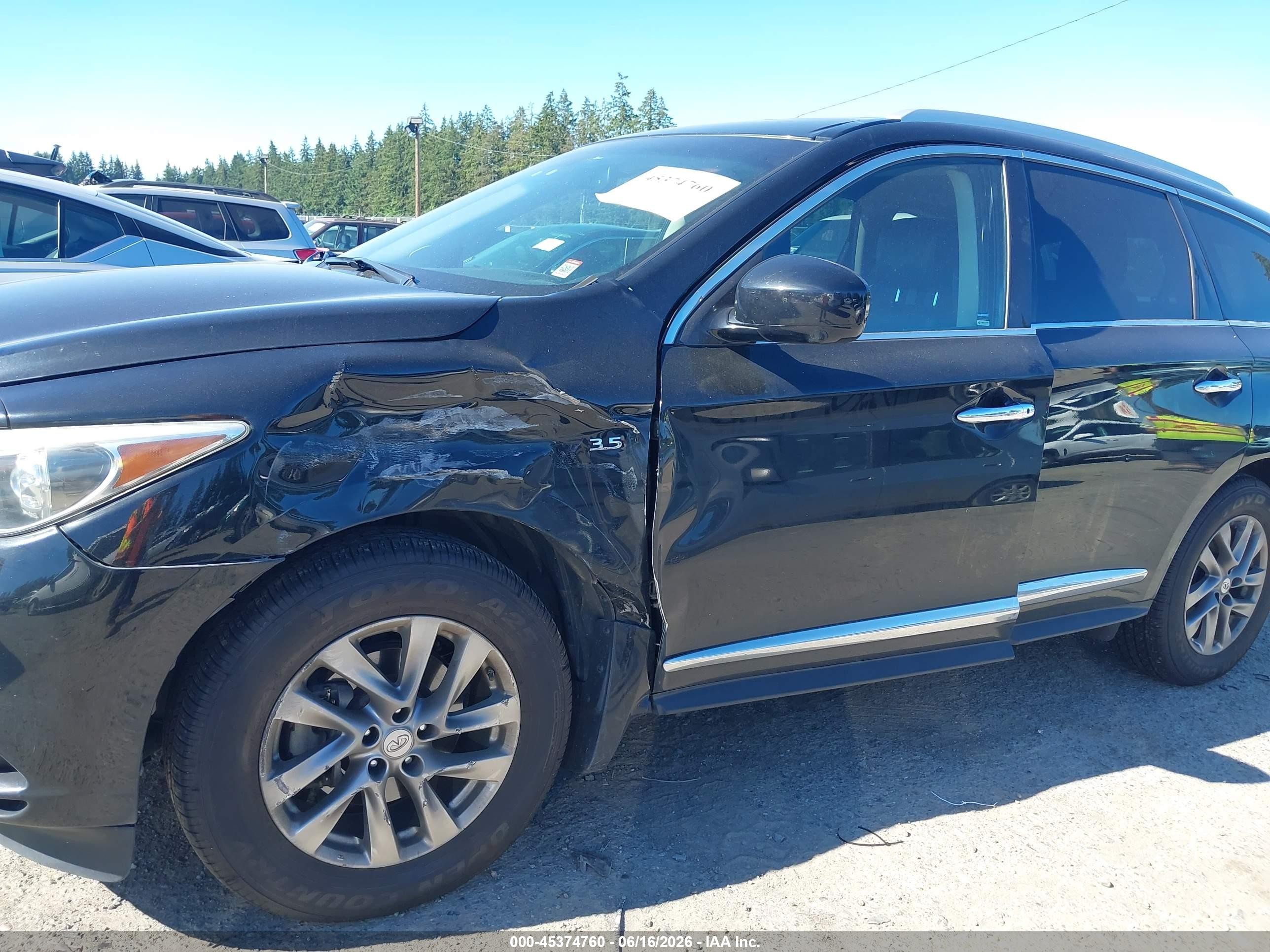 2015 Infiniti Qx60   Black vin: 5N1AL0MM9FC513162