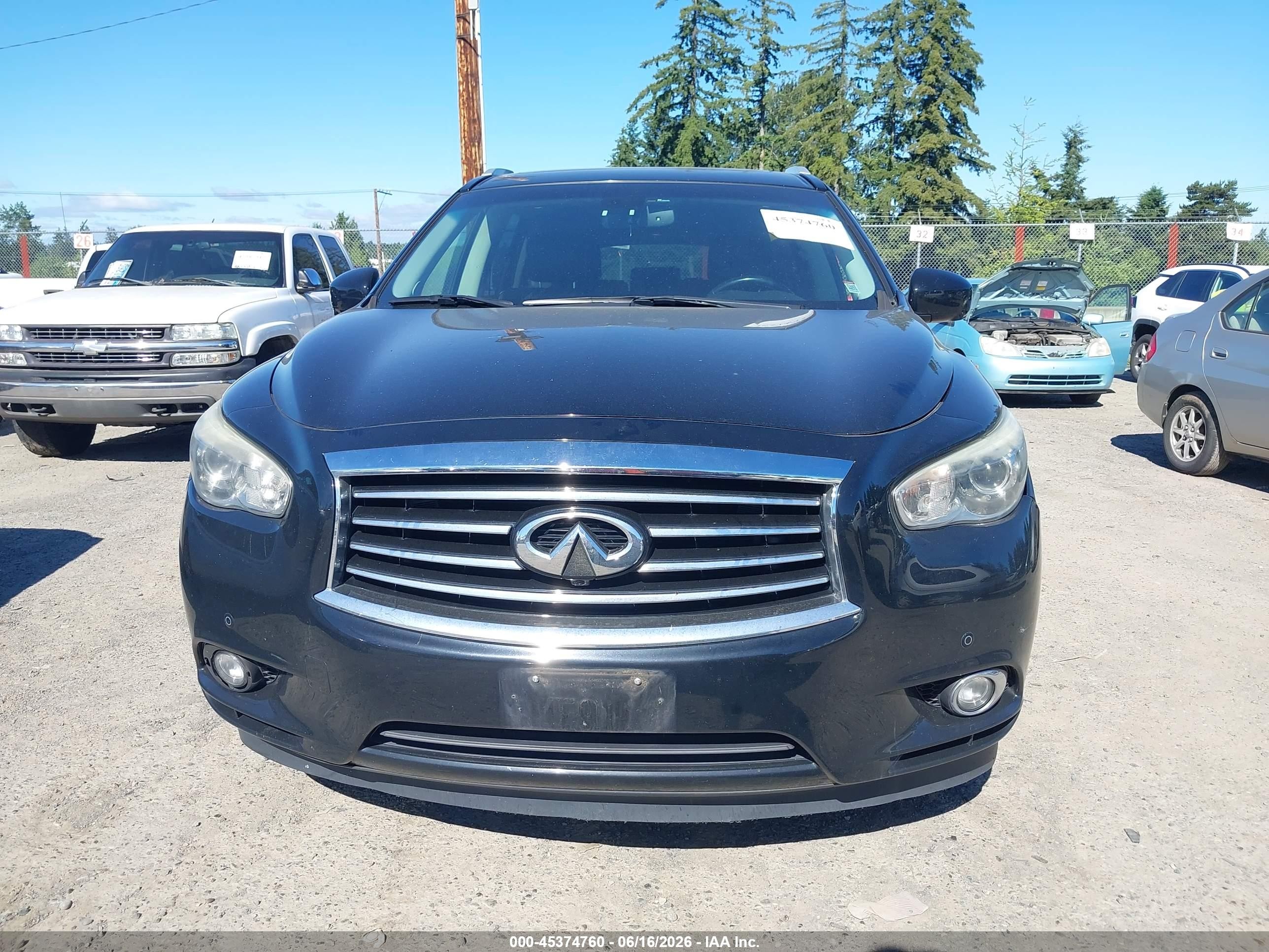 2015 Infiniti Qx60   Black vin: 5N1AL0MM9FC513162