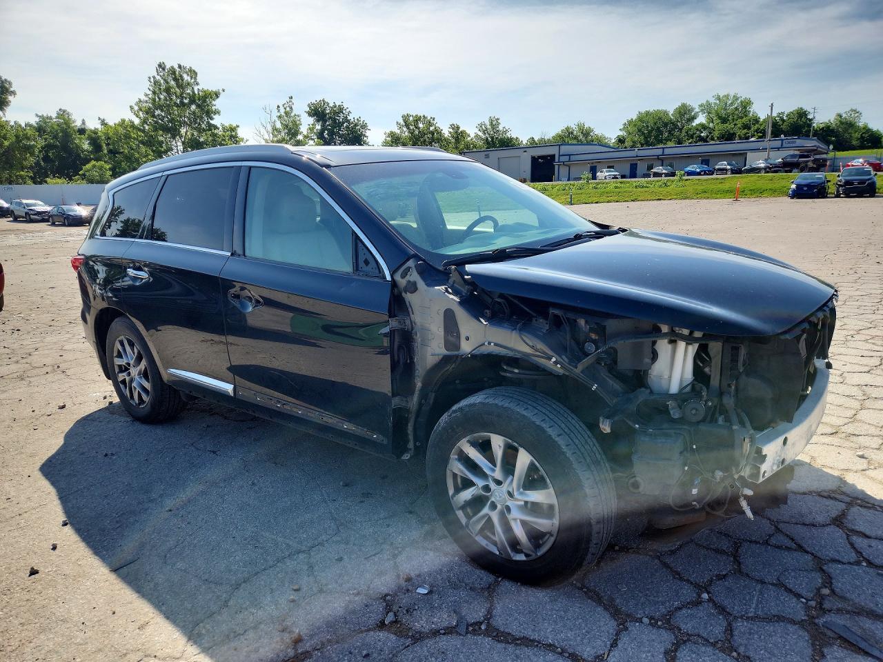 2015 Infiniti Qx60 Base Black vin: 5N1AL0MM9FC513694
