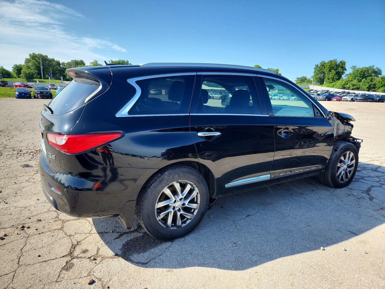 2015 Infiniti Qx60 Base Black vin: 5N1AL0MM9FC513694