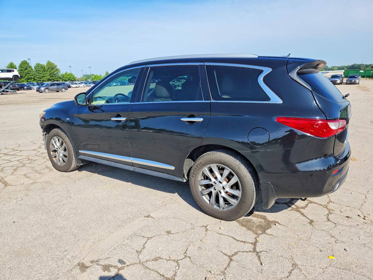 2015 Infiniti Qx60 Base Black vin: 5N1AL0MM9FC513694
