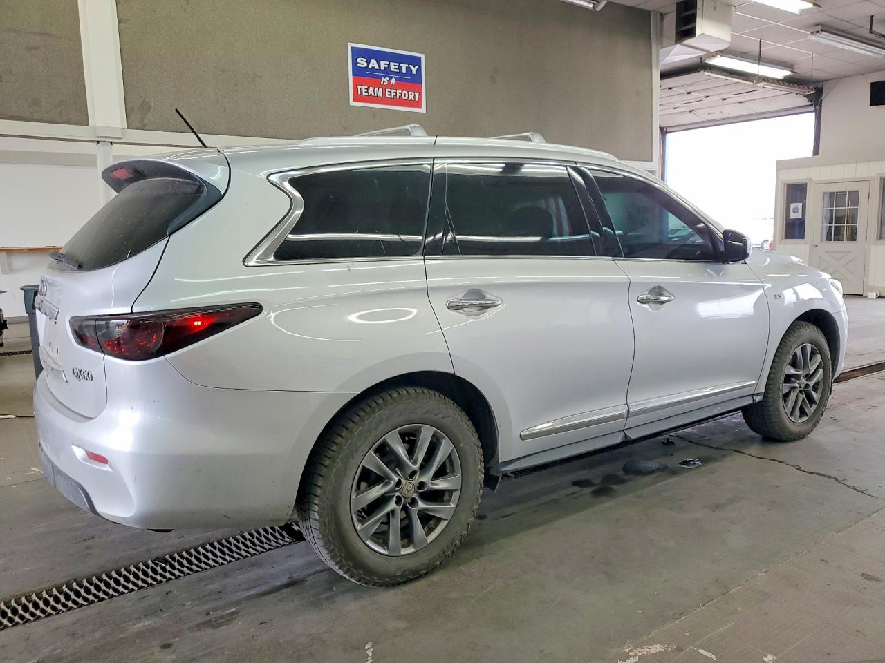 2015 Infiniti Qx60 Base Silver vin: 5N1AL0MM9FC514215