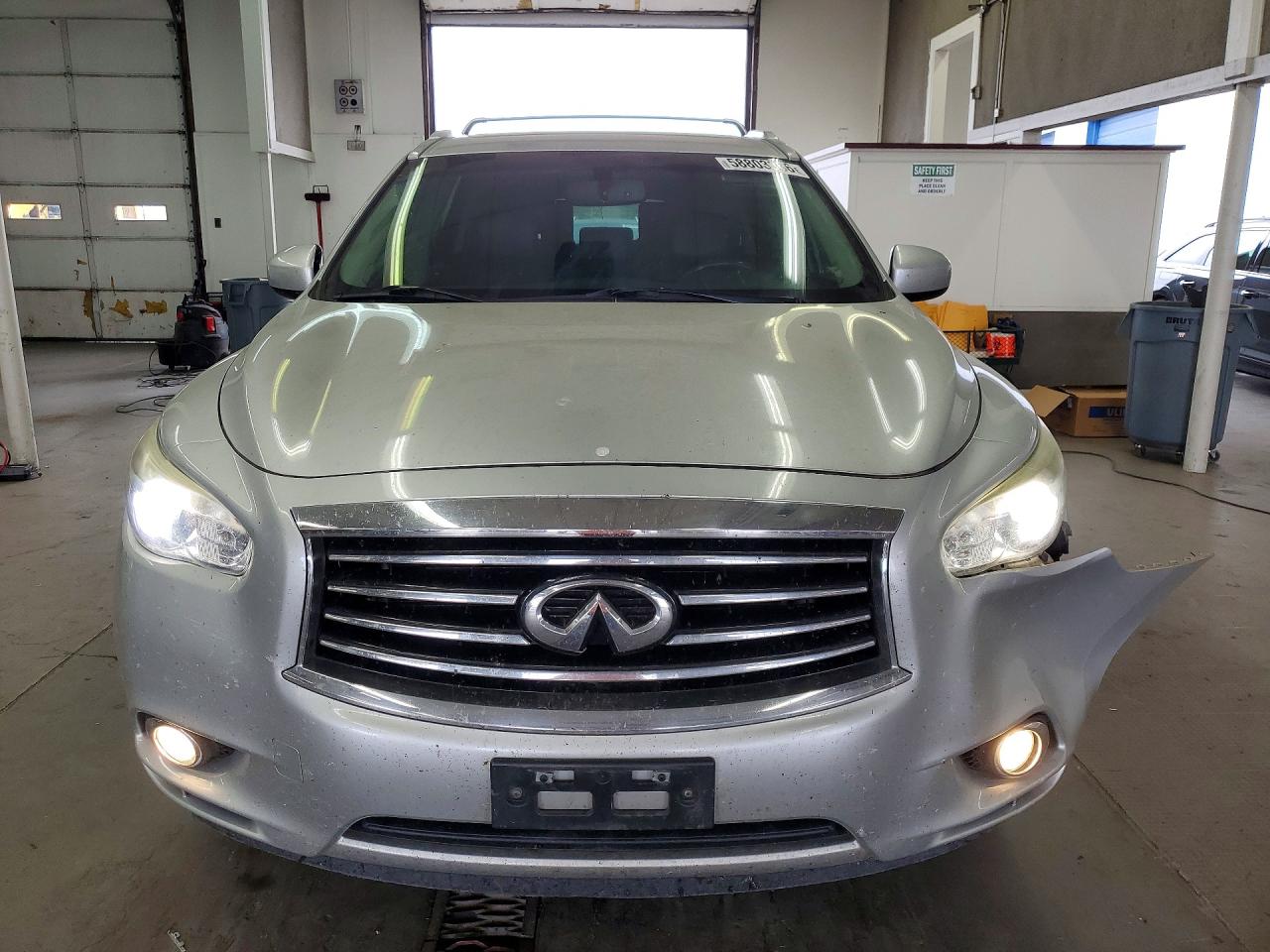2015 Infiniti Qx60 Base Silver vin: 5N1AL0MM9FC514215