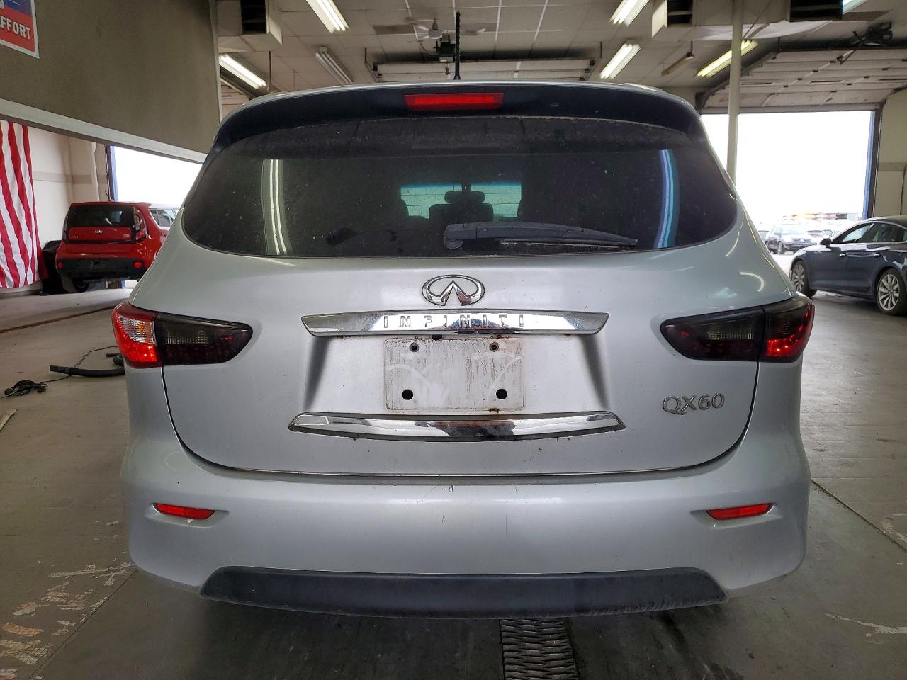 2015 Infiniti Qx60 Base Silver vin: 5N1AL0MM9FC514215