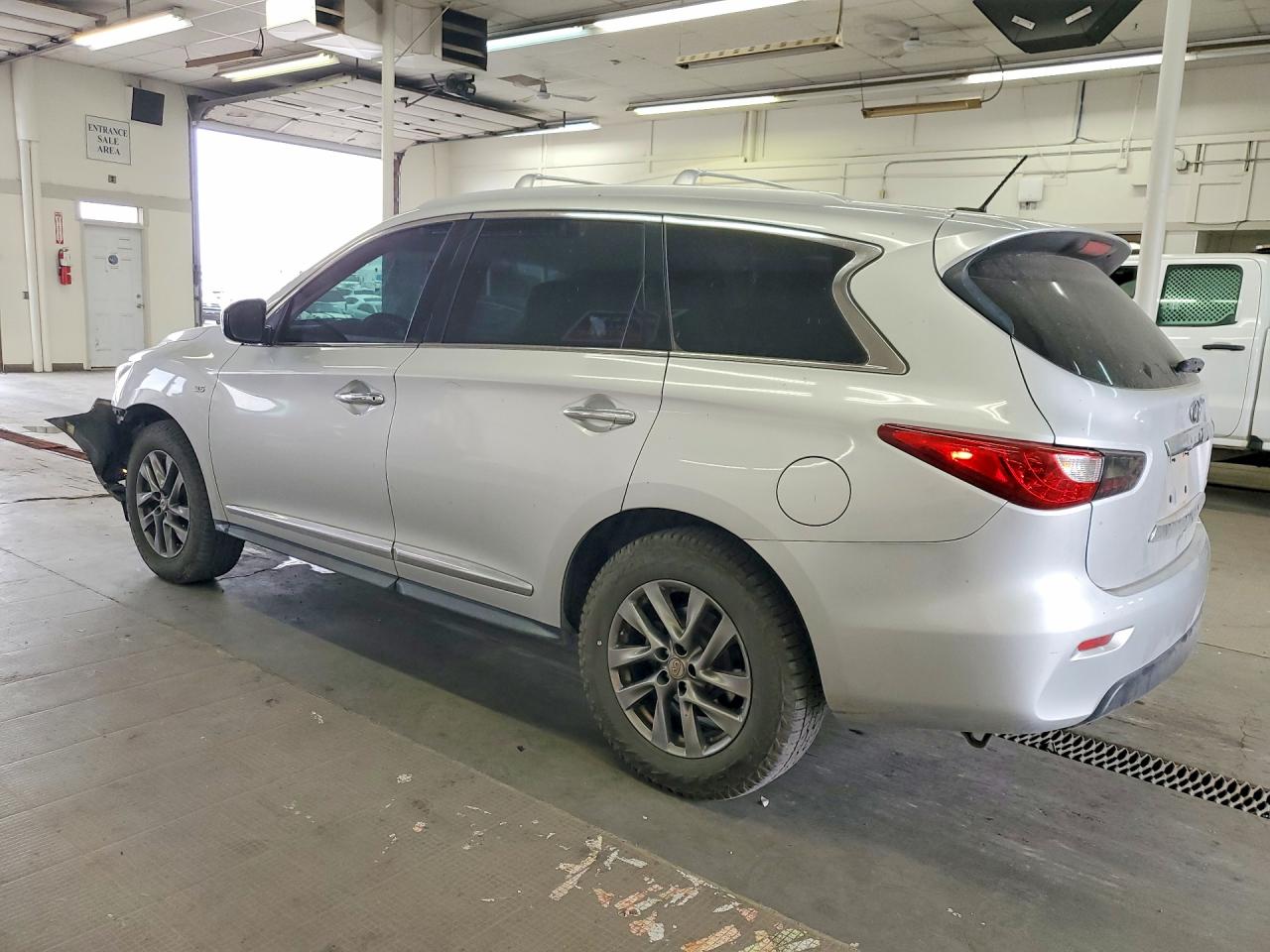 2015 Infiniti Qx60 Base Silver vin: 5N1AL0MM9FC514215