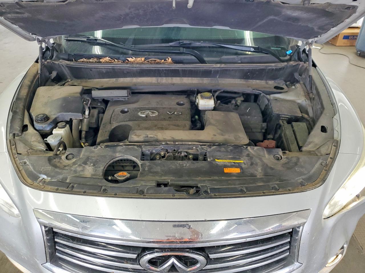 2015 Infiniti Qx60 Base Silver vin: 5N1AL0MM9FC514215