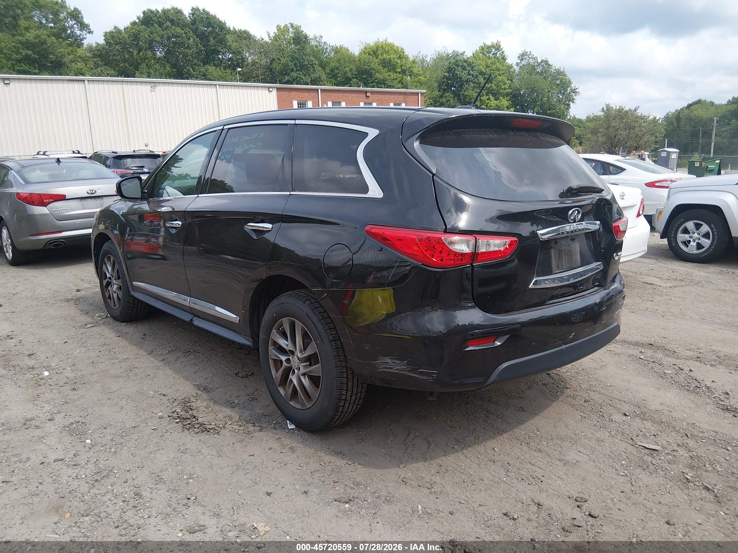 2015 Infiniti Qx60 Black vin: 5N1AL0MM9FC519527
