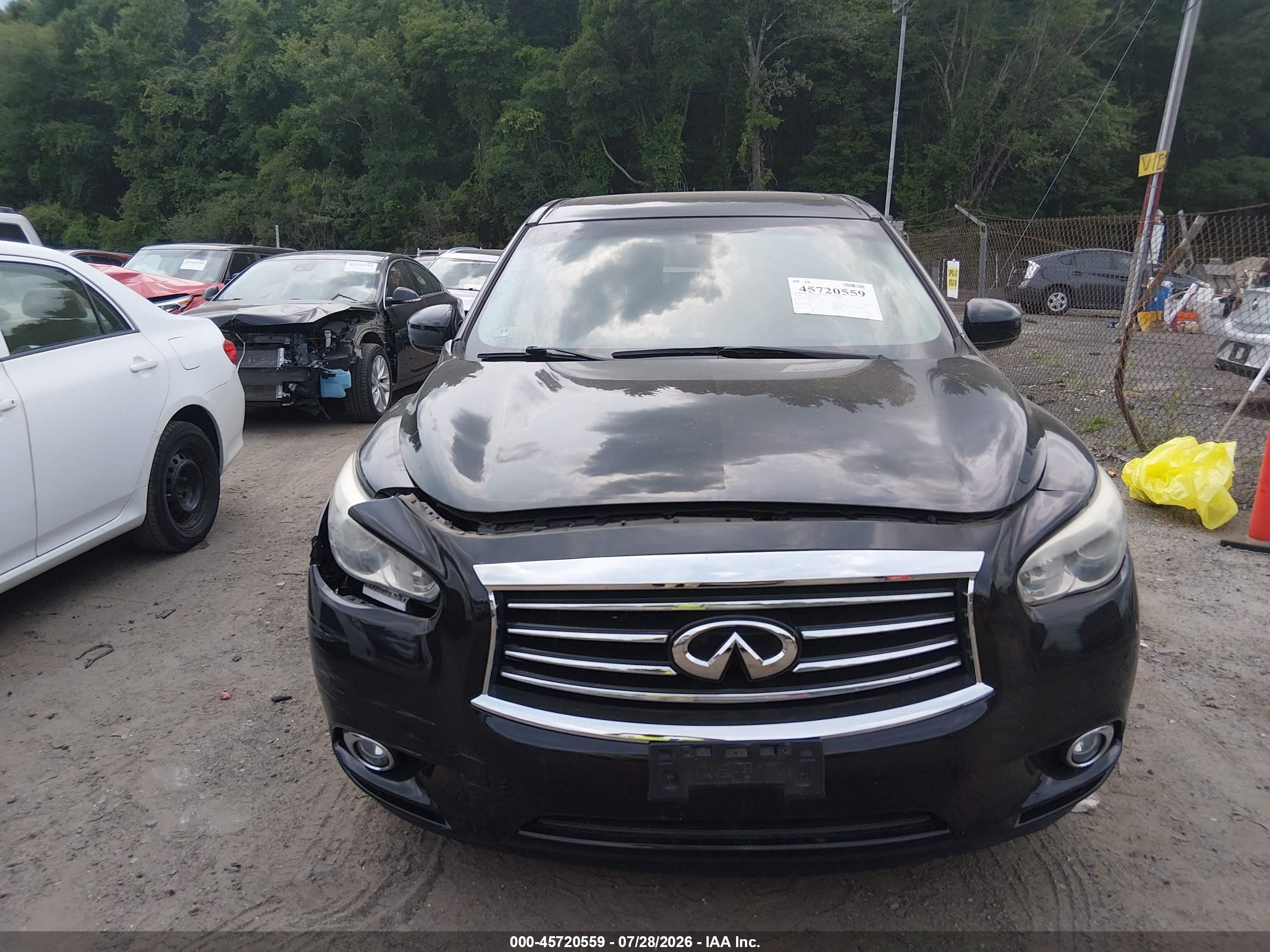 2015 Infiniti Qx60 Black vin: 5N1AL0MM9FC519527
