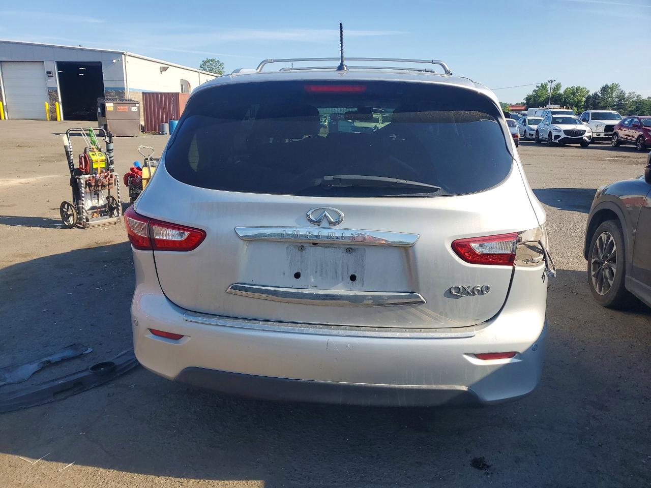 2015 Infiniti Qx60 Base Gray vin: 5N1AL0MM9FC524579