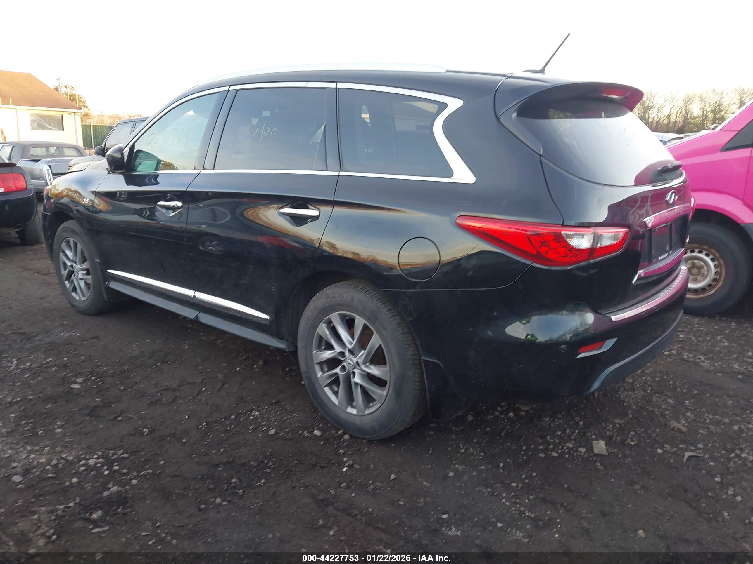 2015 Infiniti Qx60   Black vin: 5N1AL0MM9FC525148