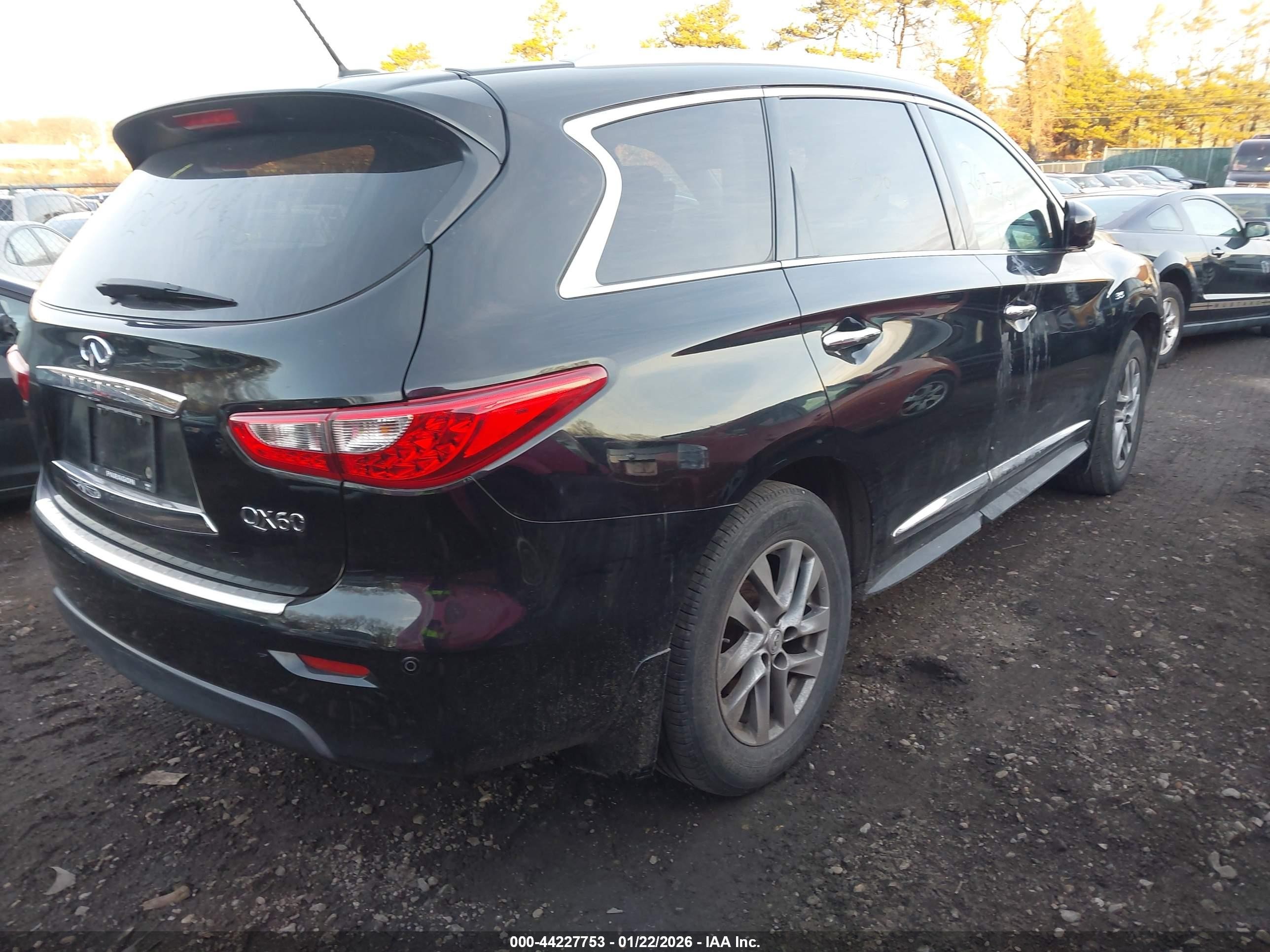 2015 Infiniti Qx60   Black vin: 5N1AL0MM9FC525148