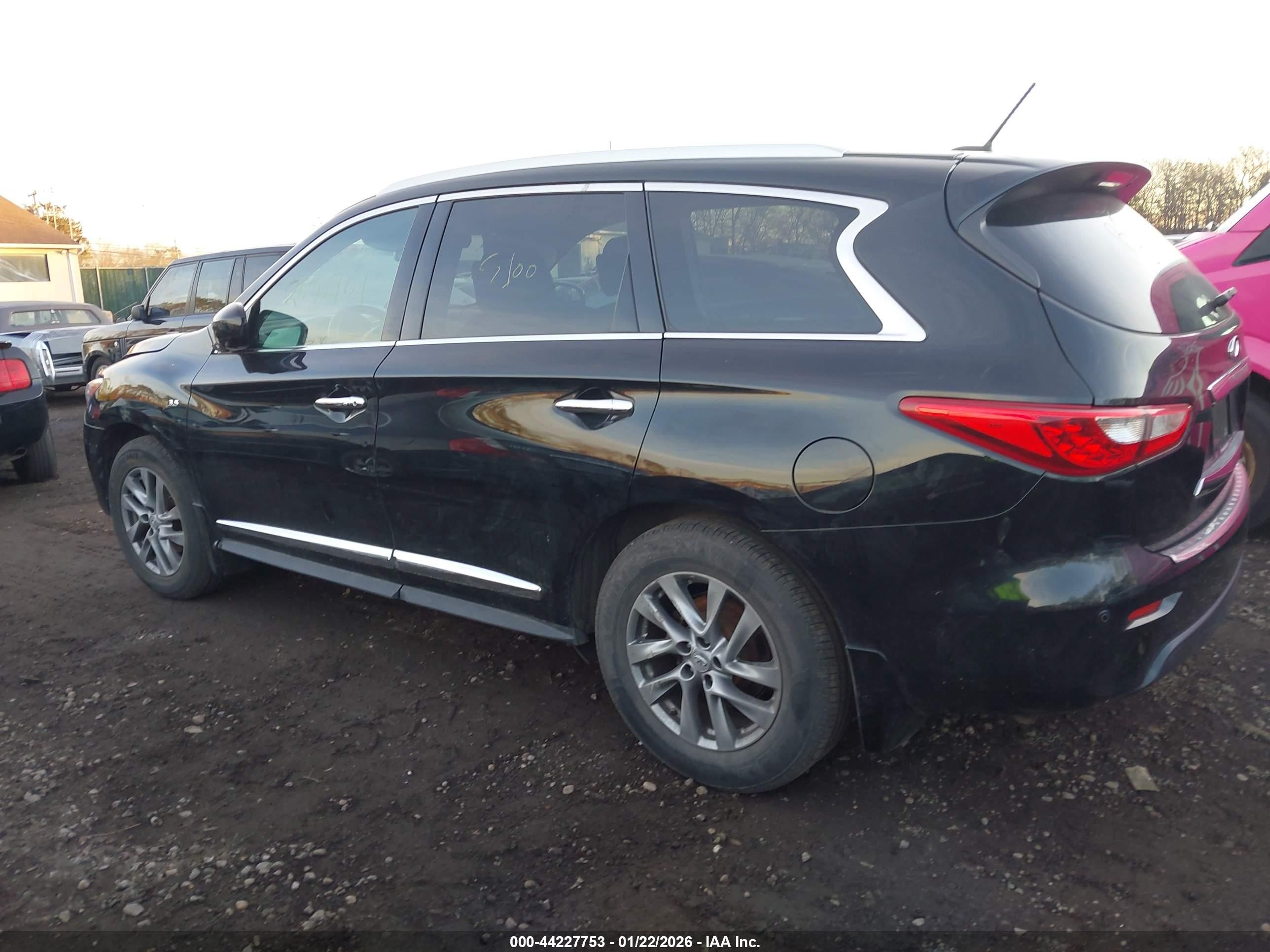 2015 Infiniti Qx60   Black vin: 5N1AL0MM9FC525148
